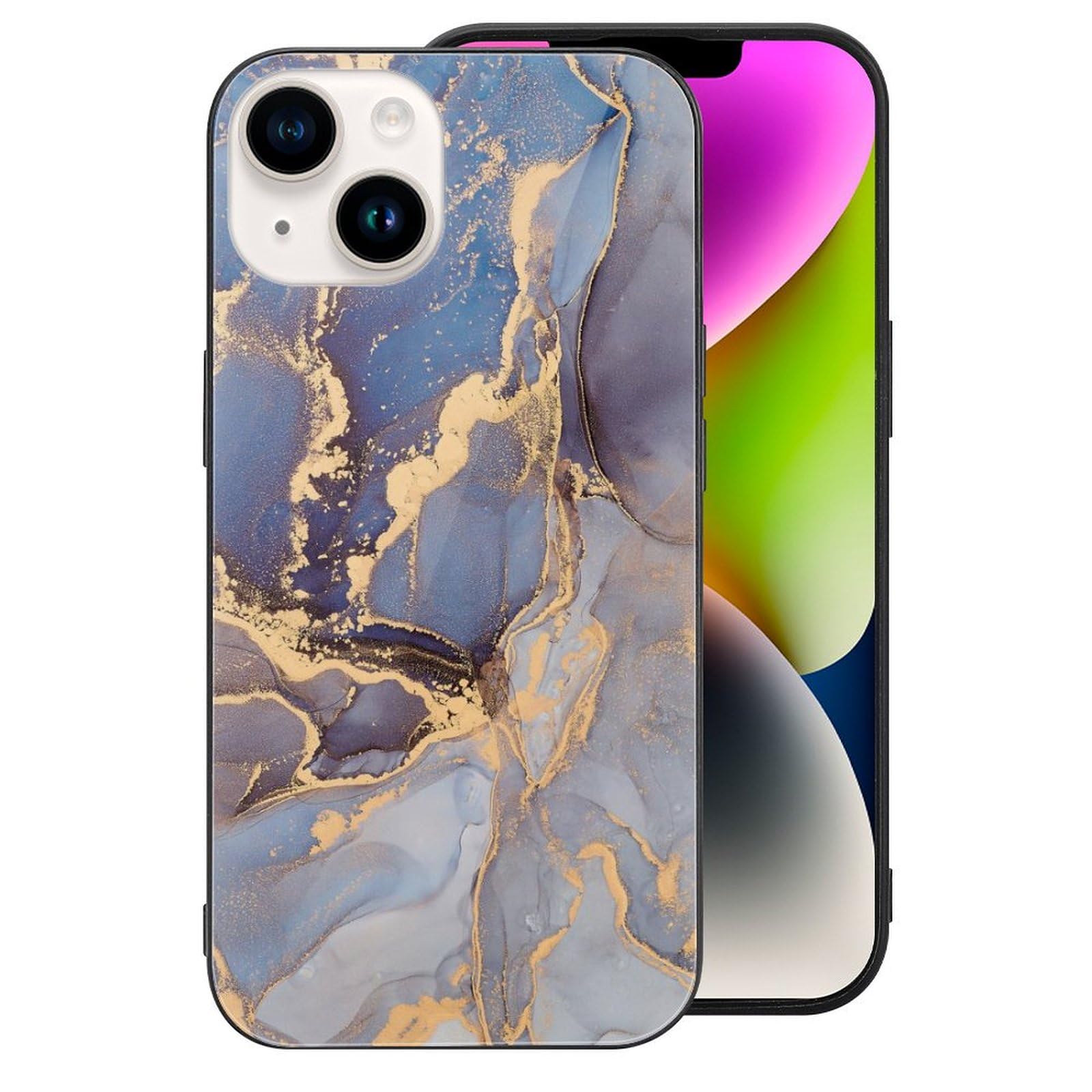 Amazon.co.jp: マーブル 大理石風 個性 抽象 スマホケース